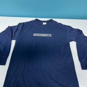 Vintage punk rock Descendents Navy Long Sleeve Shirt
